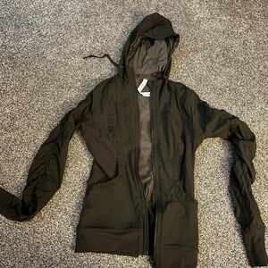 Lululemon Athletica Dark Gray Hooded Jacket